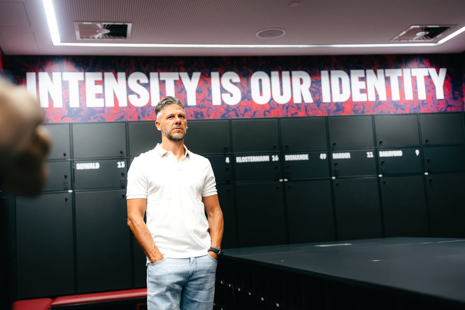 Martín Demichelis (45) verschaffte sich am Montag einen ersten Überblick über seinen neuen Arbeitsplatz.