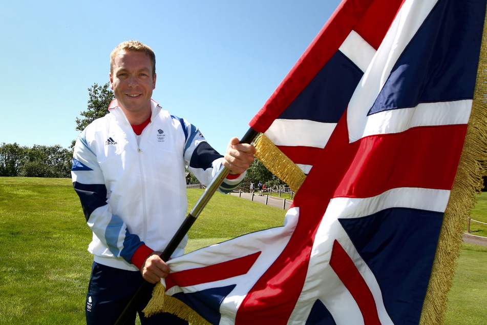Chris Hoy (47) wird für seine Erfolge zum Ritter geschlagen - und durfte Team Großbritannien bei den Olympischen Spielen 2012 in London als Fahnenträger anführen. (Archivbild)