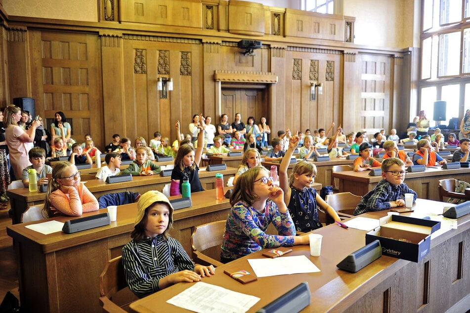 Bei der alljährlichen Kinderkonferenz im Stadtverordnetensaal geht es bisher eher symbolisch um Politik.