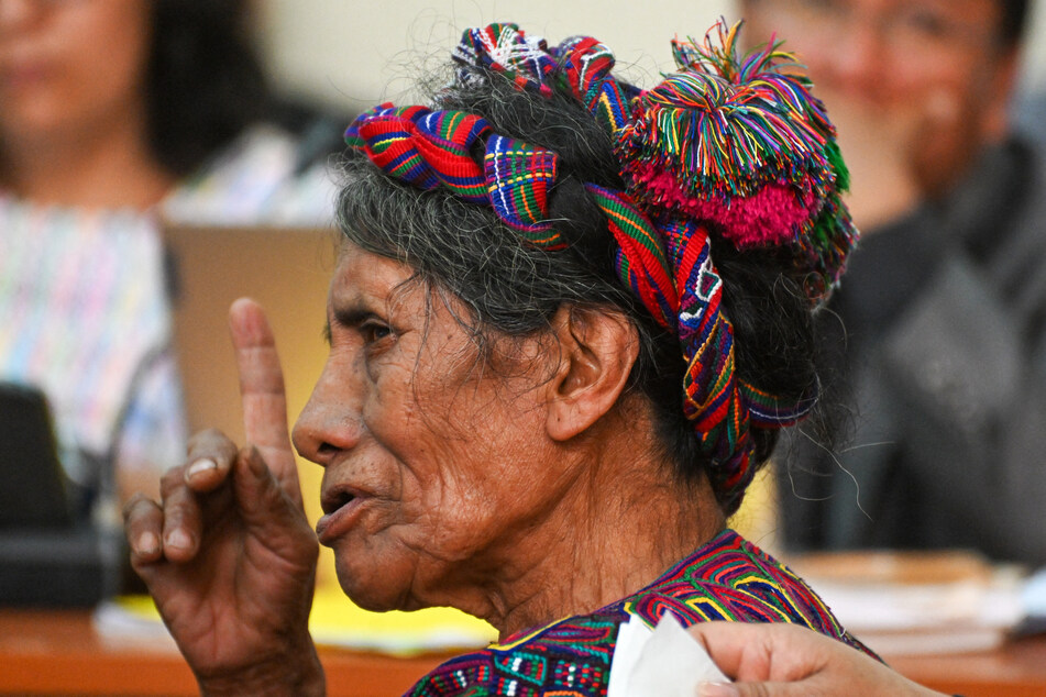 Survivors of the genocide, such as Lorenza Santiago, recounted the horrors of their persecution by the Guatemalan military.