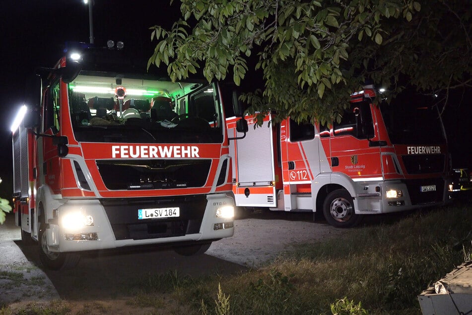 Neben der Polizei suchte auch die Feuerwehr nach dem Zehnjährigen.