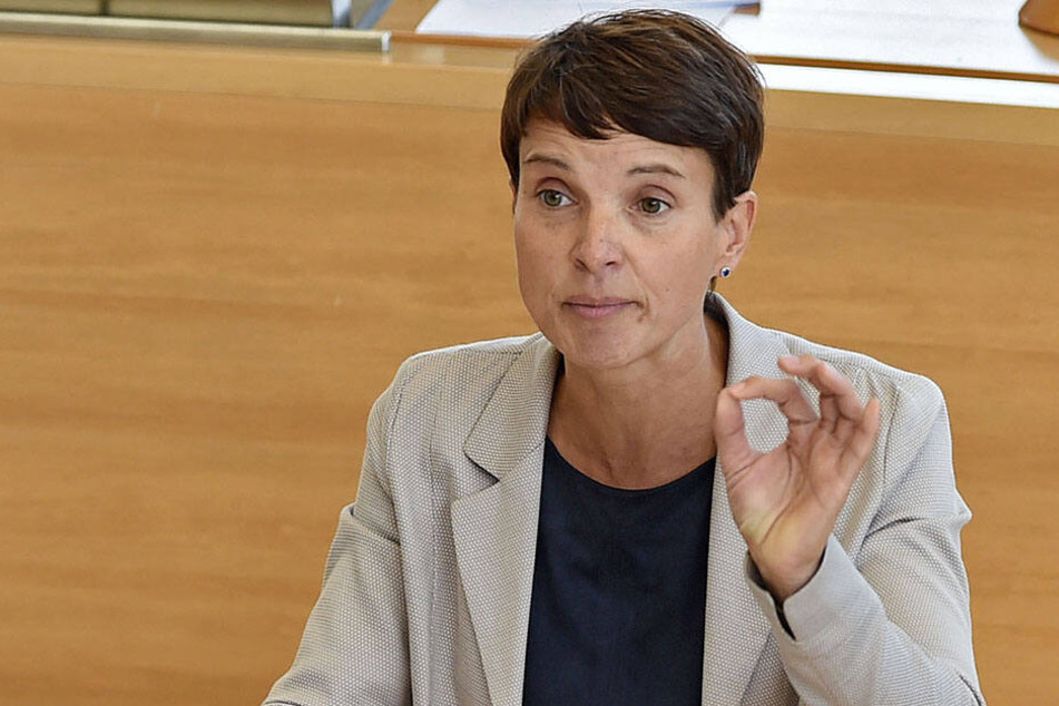 Frauke Petry tritt für die Blauen an.