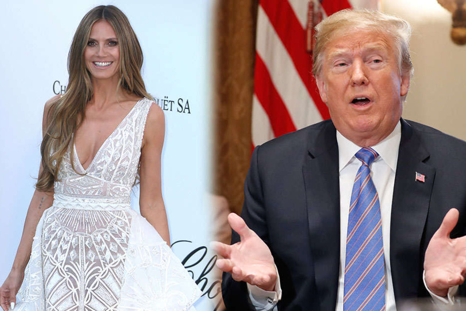 Heidi Klum lässt sich von Donald Trumps Bemerkungen nicht unterkriegen.