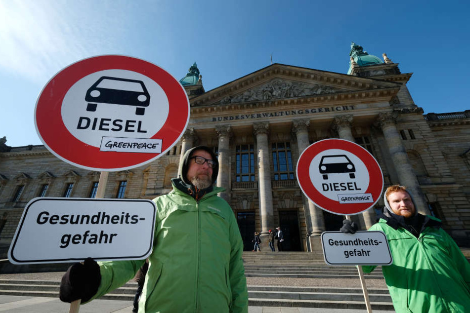 Das Fahrverbot für ältere Diesel Fahrzeuge für bessere Luft in Städten sind nach geltendem Recht grundsätzlich zulässig.