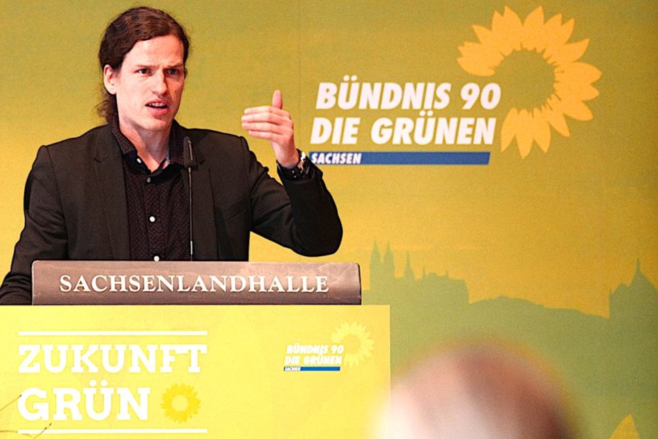 Landeschef Jürgen Kasek (36).