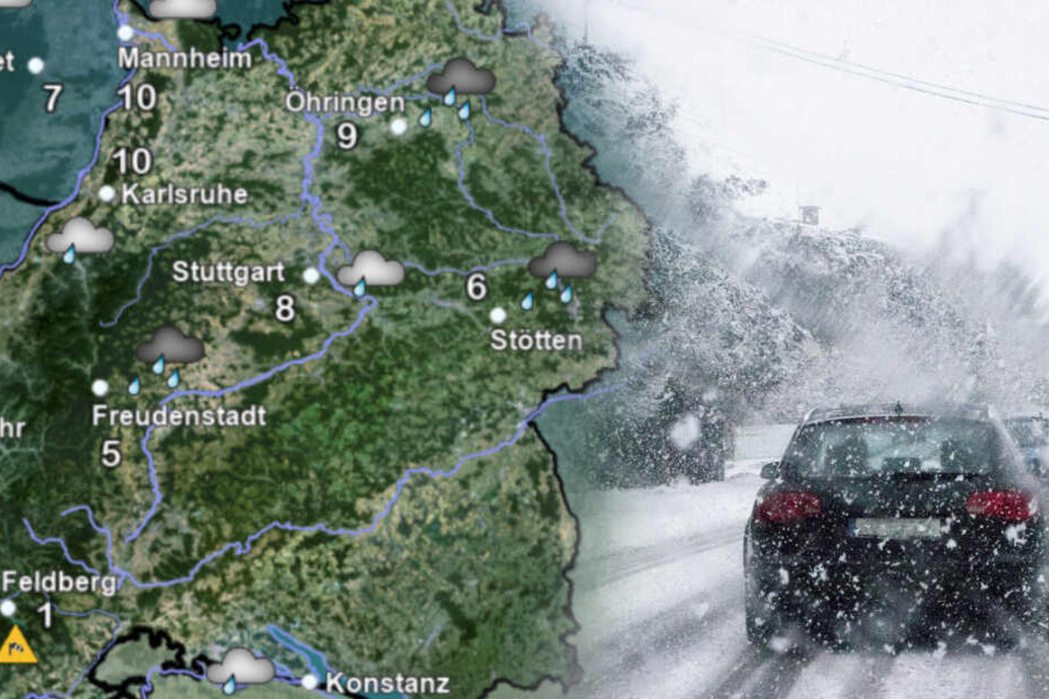 So wird das Wetter in Baden-Württemberg.