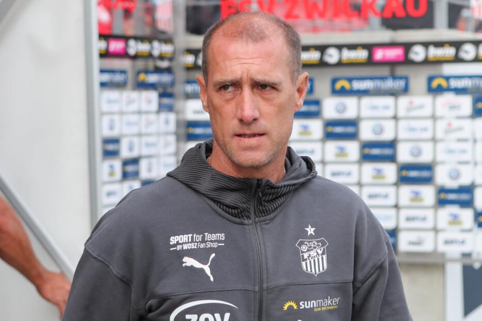 FSV Zwickau-Trainer Joe Enochs.