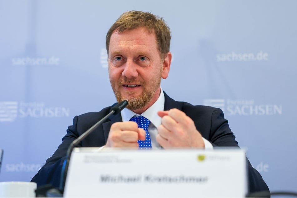 Sachsens MP Michael Kretschmer (50, CDU) möchte sich mit den Bürgern des Freistaats auf die Stärken besinnen. (Archivbild)