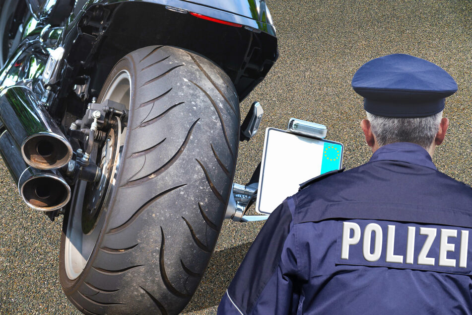 Auch die Polizei kontrolliert regelmäßig rasende Motorradfahrer. (Symbolfoto)
