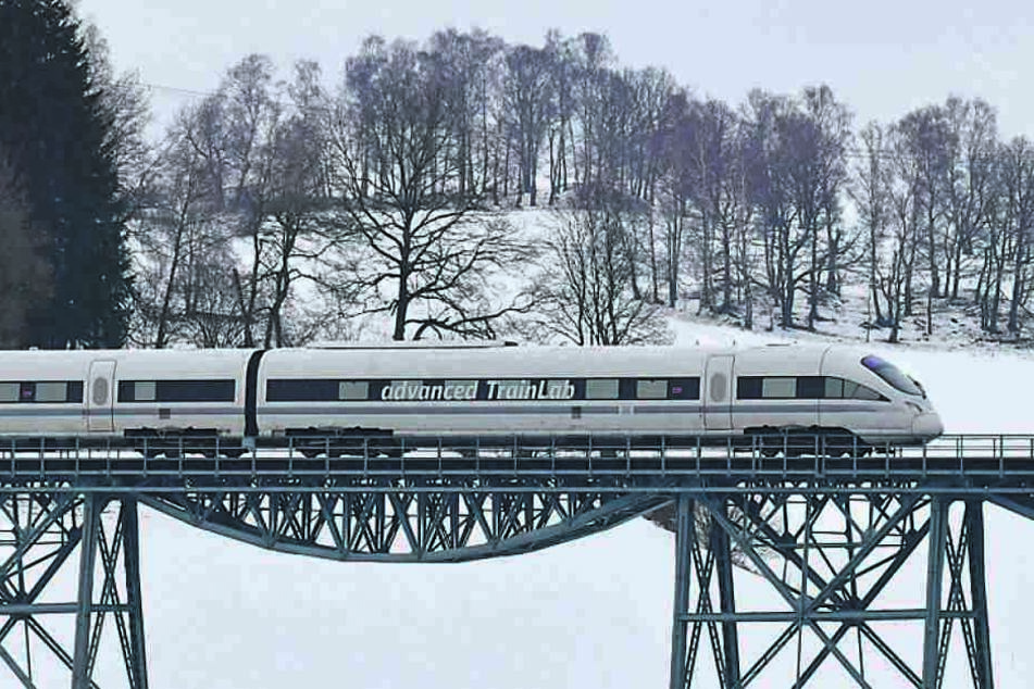 In einem neuen Technologiezentrum soll das Bahnfahren der Zukunft im Erzgebirge erforscht werden. (Symbolbild)