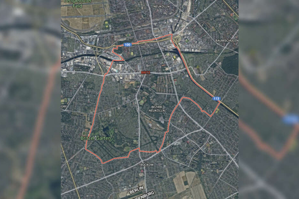 Das betroffene Grundstück liegt in Berlin-Britz.