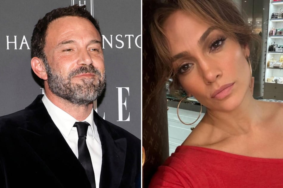 Jennifer Lopez (r.) plans to get back at her ex-husband Ben Affleck (l.) by winning an Oscar.