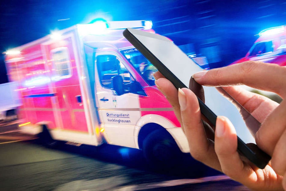 Während der Unfallaufnahme holte der 49-Jährige sein Handy heraus und machte Fotos. (Symbolbild)