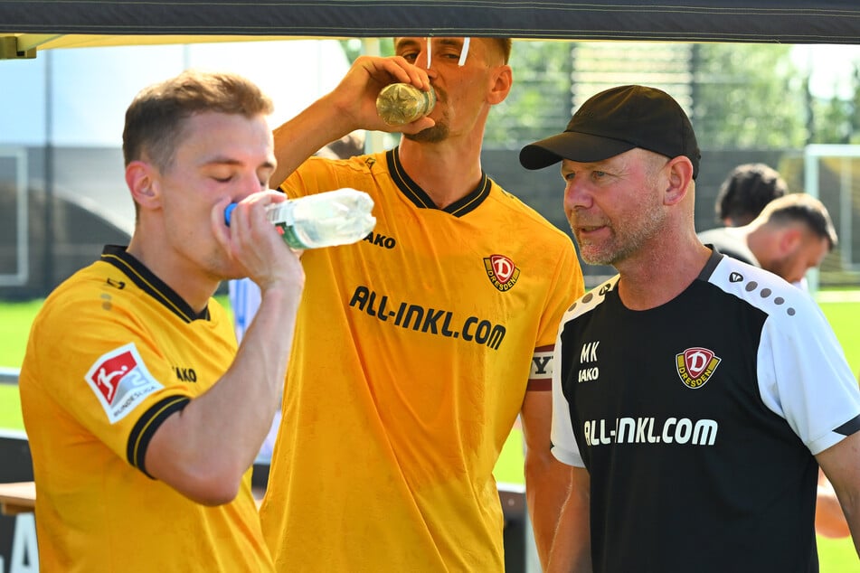 Drei Tage nach seinem Geburtstag übernahm Manuel Klökler (51, r.) die Cheftrainer-Rolle.