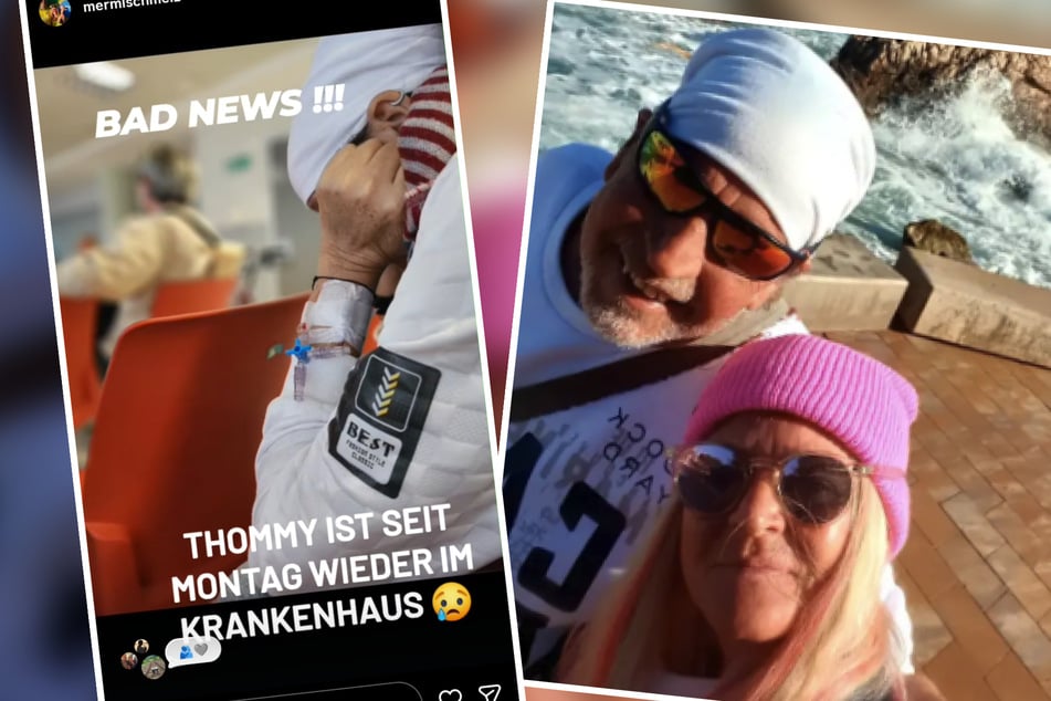 In ihrer Instagram-Story hat Kathrin Mermi-Schmelz am Mittwoch die erneute Hiobsbotschaft rund um ihren Lebensgefährten Thommy verkündet.