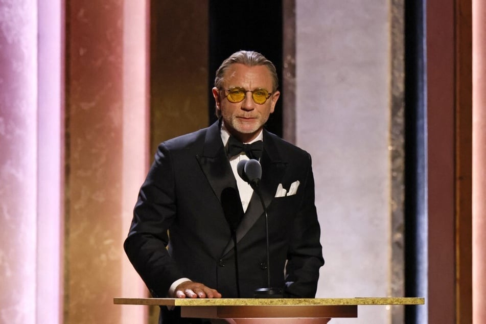 Daniel Craig speaks during the Academy of Motion Picture Arts and Sciences' 15th Annual Governors Awards at the Ray Dolby Ballroom.