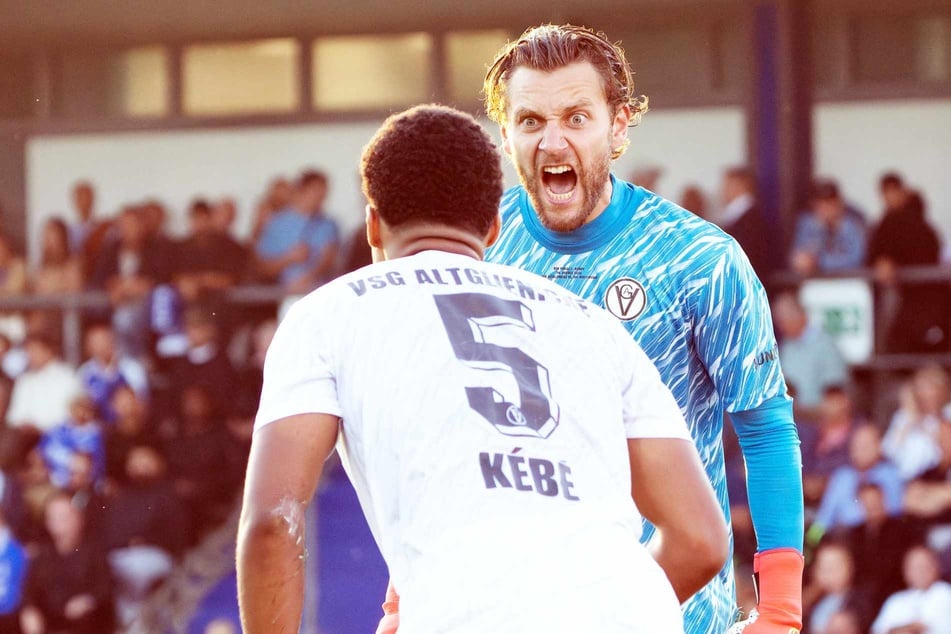 Gelingt Keeper Luis Zwick und seiner VSG die Überraschung?