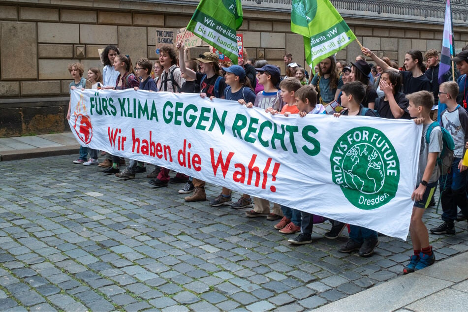 Klimastreik in Dresden: Auch "Kids for Future" am Start!