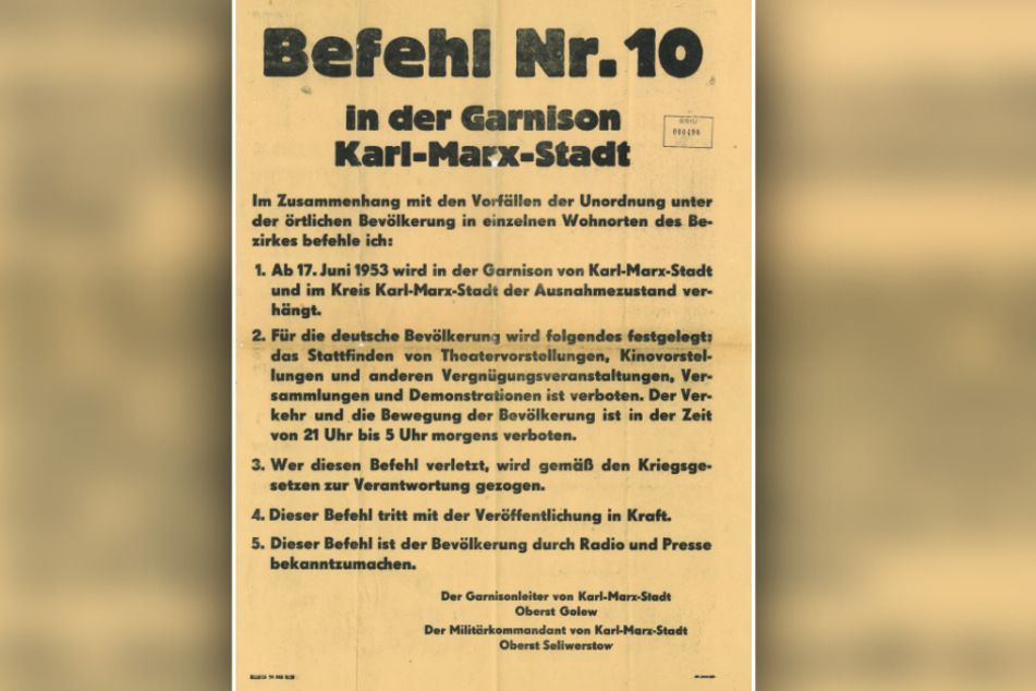 Aus Befreiern wurden Besatzer: Karl-Marx-Stadt stand im Juni vor 70 Jahren plötzlich unter Kriegsrecht.