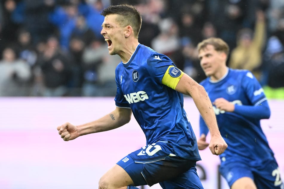 Bei Spielen im eigenen Stadion darf der KSC gegen Dynamo Dresden meist jubeln.