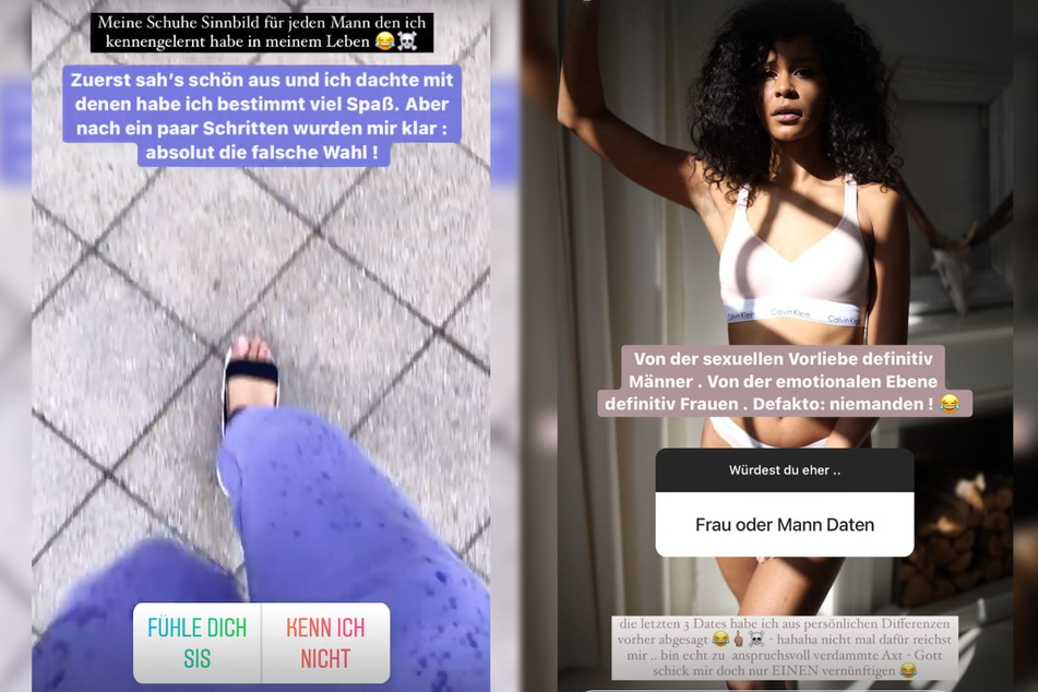 50+ Instagram zwei bilder in einer story , GNTMModel Lijana Kaggwa So schlecht steht es um ihr Liebesleben TAG24