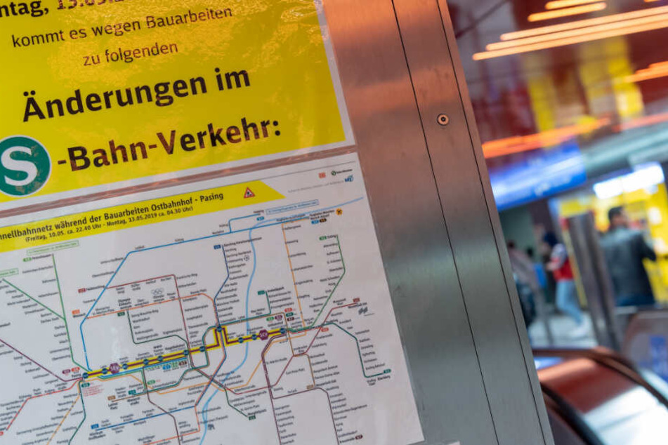 Bis die Stammstrecke entlastet wird, kommt es immer wieder zu Sperrungen der Strecke wegen Bauarbeiten. (Archivbild)