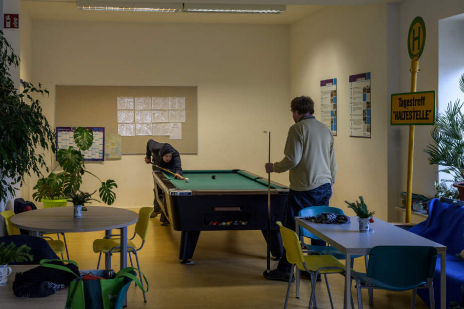 In der "Haltestelle" der Stadtmission finden Wohnungslose und andere Menschen Abwechslung vom rauen Alltag.