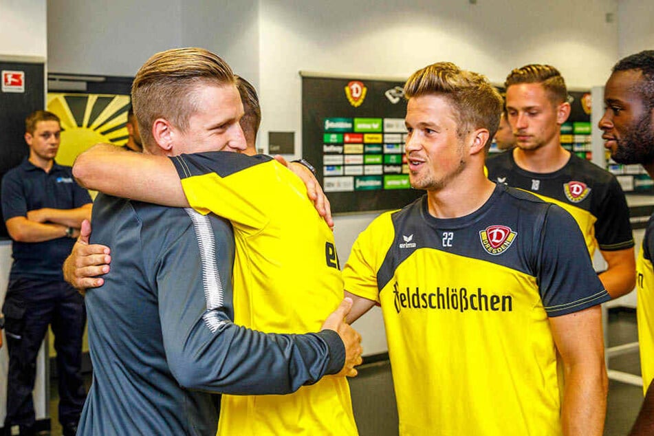 Im Sommer 2017 kehrte Marvin Stefaniak mit dem VfL Wolfsburg nach Dresden zurück und wurde von den Dynamos herzlich begrüßt
