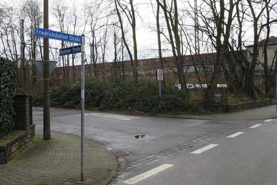 Der Tatort: An dieser Straßenkreuzung in Mockau lauerte der Triebtäter dem Mädchen auf, zog es ins Gebüsch und verging sich an der Zehnjährigen.