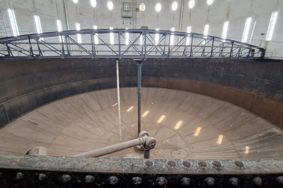 Der riesige Wassertank befindet sich in der Turmkuppel und kann ab sofort während der Hausführungen besichtigt werden.