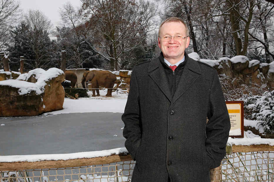 Statt OB Dirk Hilbert war am Montag Dresdens erster Bürgermeister Detlef Sittel zum Festmahl geladen.