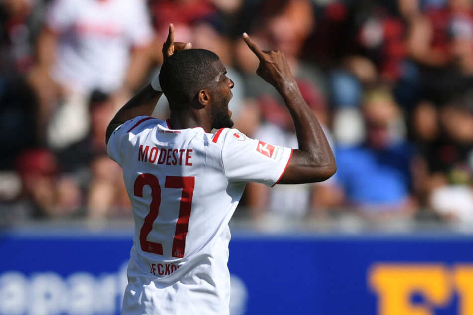 Er kann es noch: Anthony Modeste traf per Kopf zum 1:1 (52.).