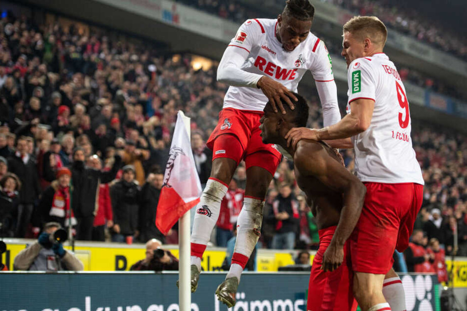 Seltener Jubel: Die Kölner Stürmer erzielten in dieser Saison zusammen erst sechs Tore.