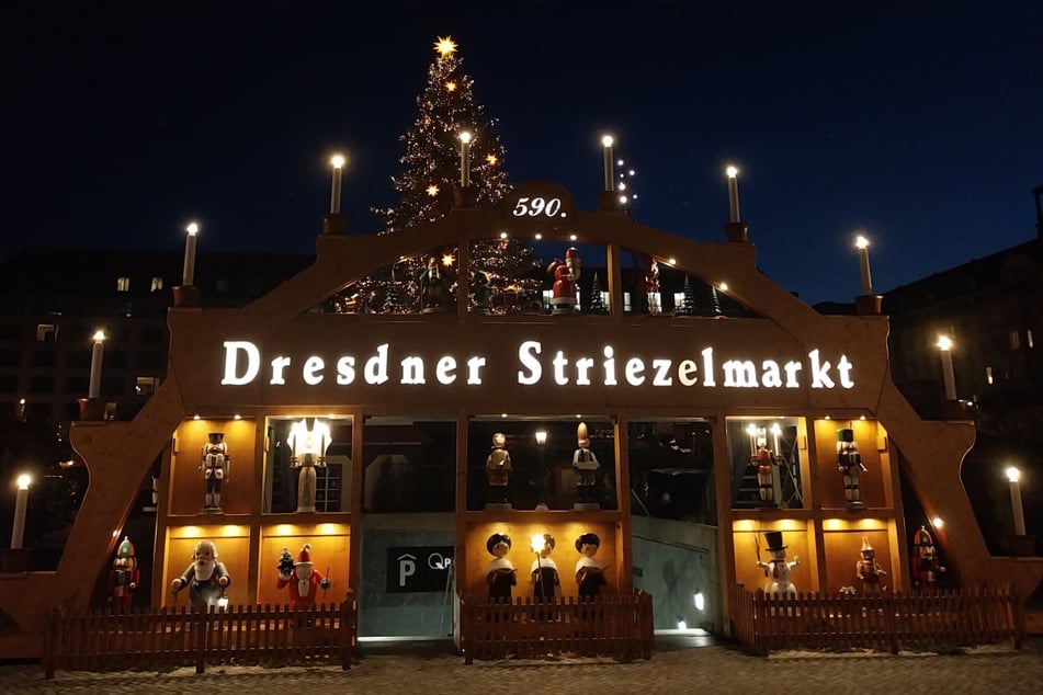 Im Jahr 2024 findet der Dresdner Striezelmarkt zum 590. Mal statt.