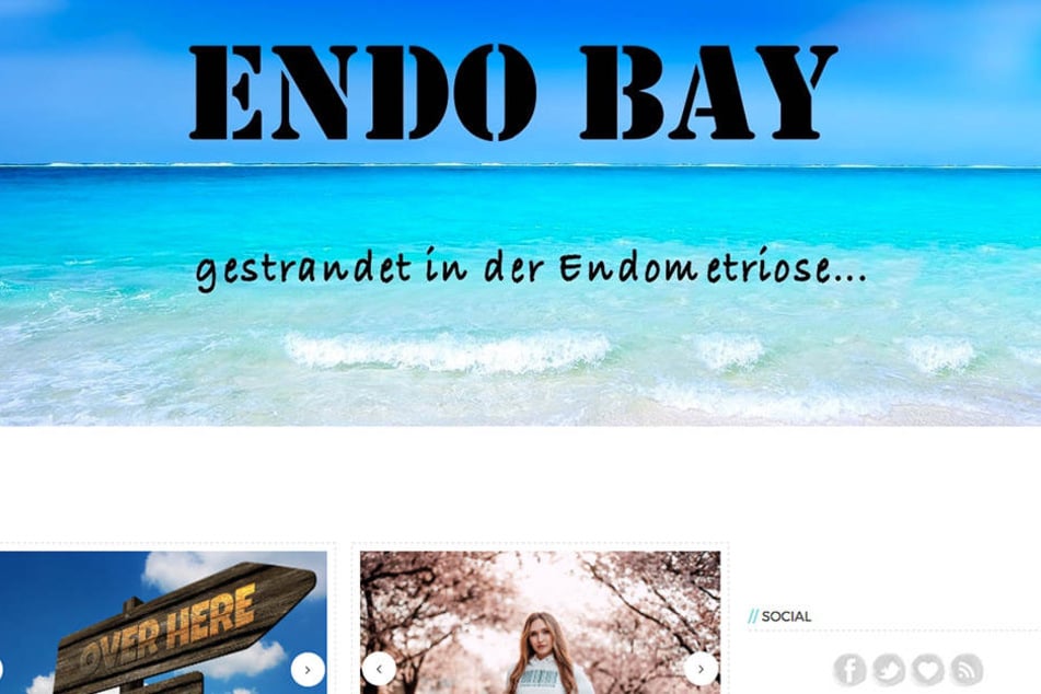 Mit dem Blog "Endo Bay" sollen Frauen über Endometriose aufgeklärt werden.