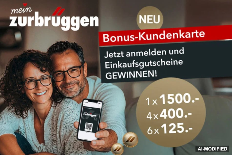 Zum Start der neuen Bonus-Kundenkarte verlost Zurbrüggen unter allen registrierten Mitgliedern Einkaufsgutscheine.