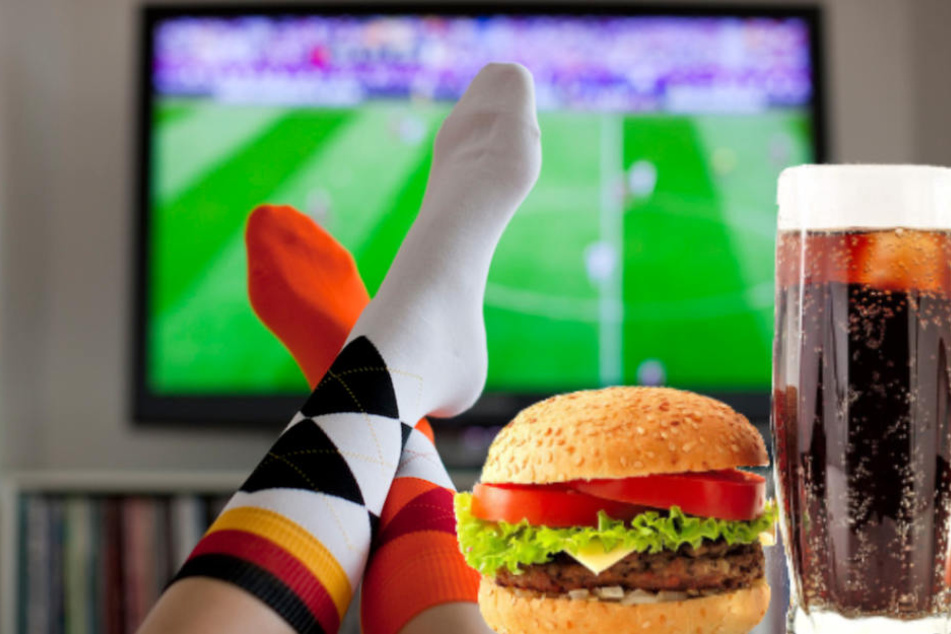 Damit die Kalorien beim Fußball-WM gucken nicht auf den Hüften bleiben, müsst Ihr einiges tun. (Symbolbild)