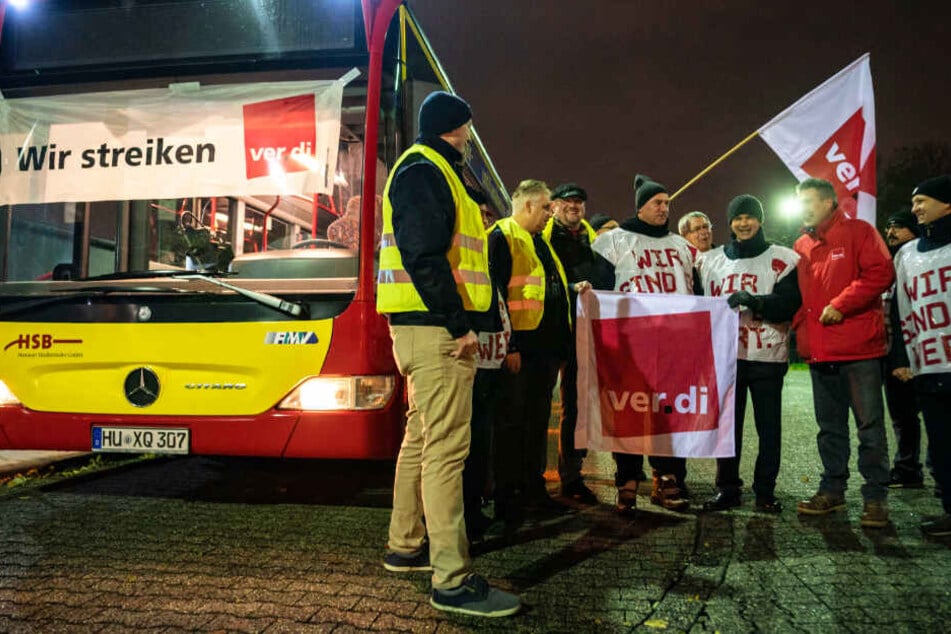 Am 19. November hatte der unbefristete Streik der Busfahrer in Hessen begonnen.