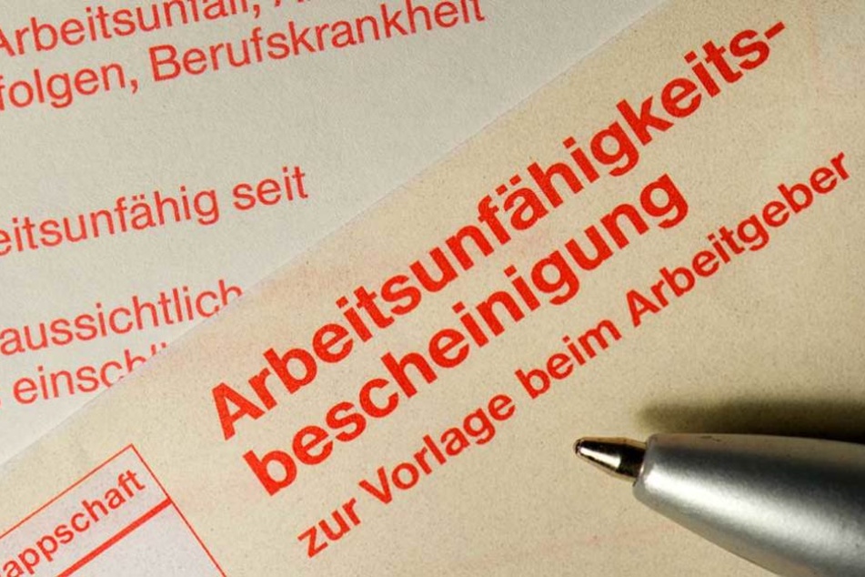 Beamte sind deutlich häufiger Krankgeschrieben, als Angestellte.