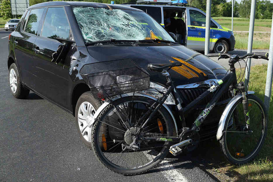 Das 13-jährige Mädchen wurde bei dem Crash schwer verletzt.
