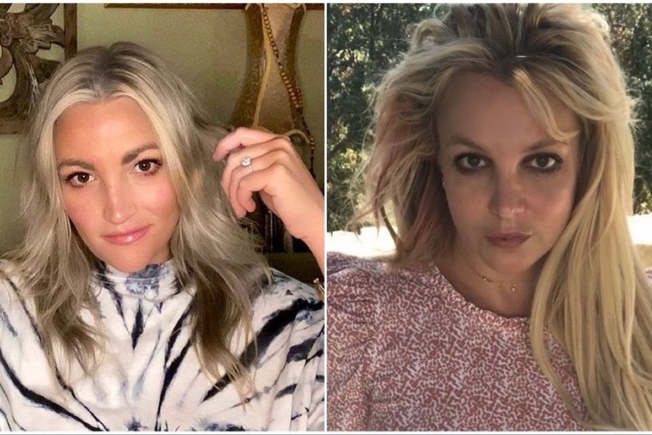 On Saturday, Britney Spears (r) addressed her ongoing feud with her sister, Jamie Lynn (l), in a lengthy Twitter post.