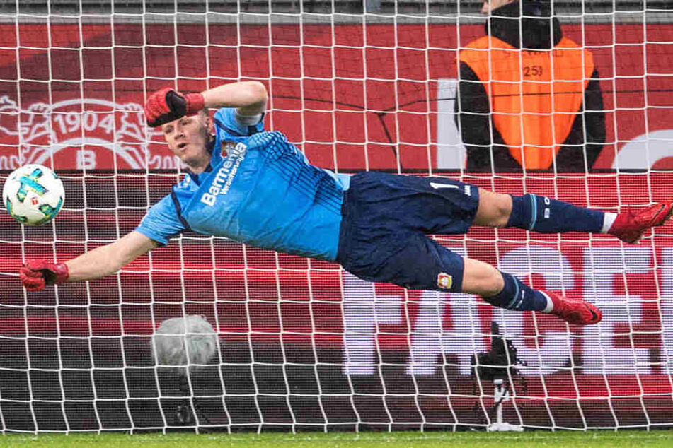 Bernd Leno stand bislang für Bayer 04 Leverkusen im Kasten.