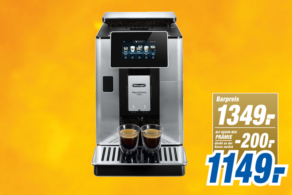 DeLonghi-Kaffeevollautomat ECAM610.74.MB Primadonna Soul