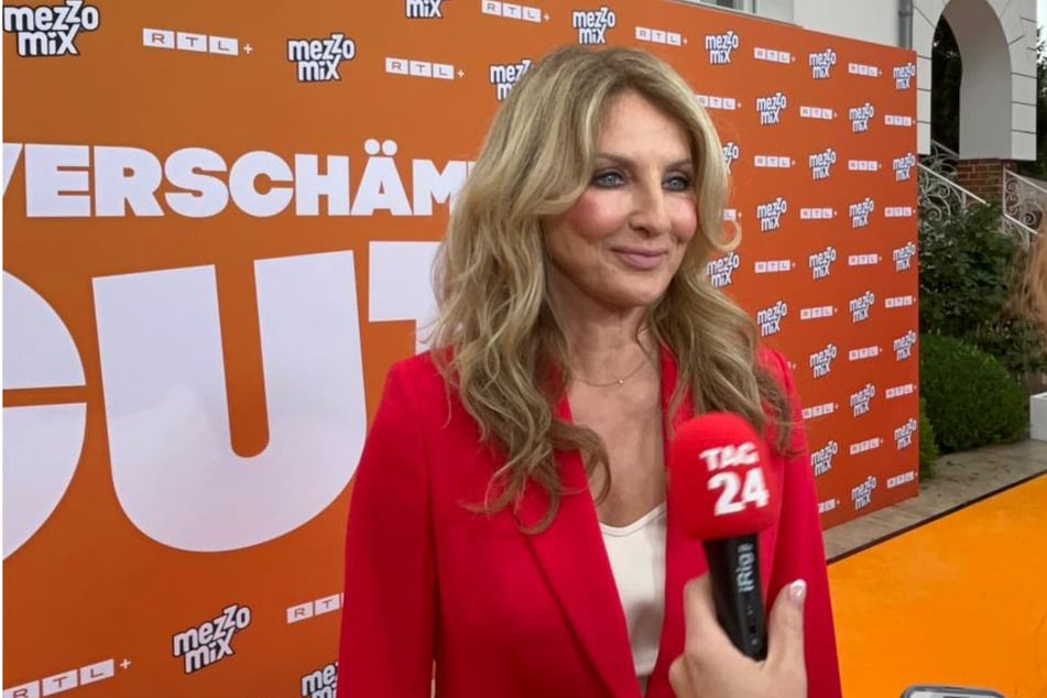 TAG24 a rencontré Frauke Ludowig (61 ans) lors d'une soirée d'été de RTL+ à Berlin.