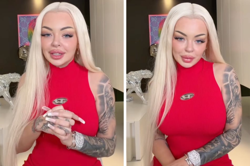 In einem knapp zehnminütigem Video äußert sich die Rapperin zur Razzia in ihrer Wohnung.