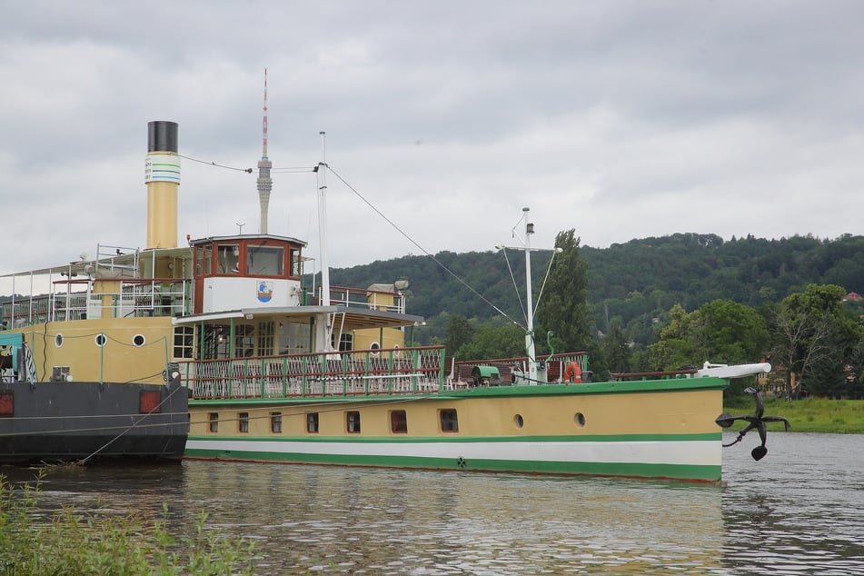 Dampfer "Stadt Wehlen" kommt heute zurück ans Terrassenufer.