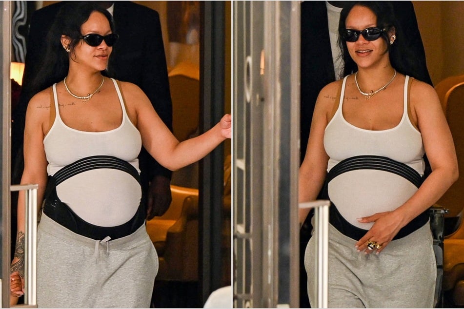Fans are convinced that Rihanna has been hinting at her baby's gender with her recent maternity looks.