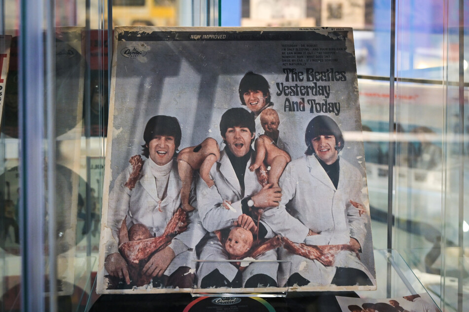 Eine Rarität: das Cover des Albums "Yesterday and Today" aus dem Jahr 1966.