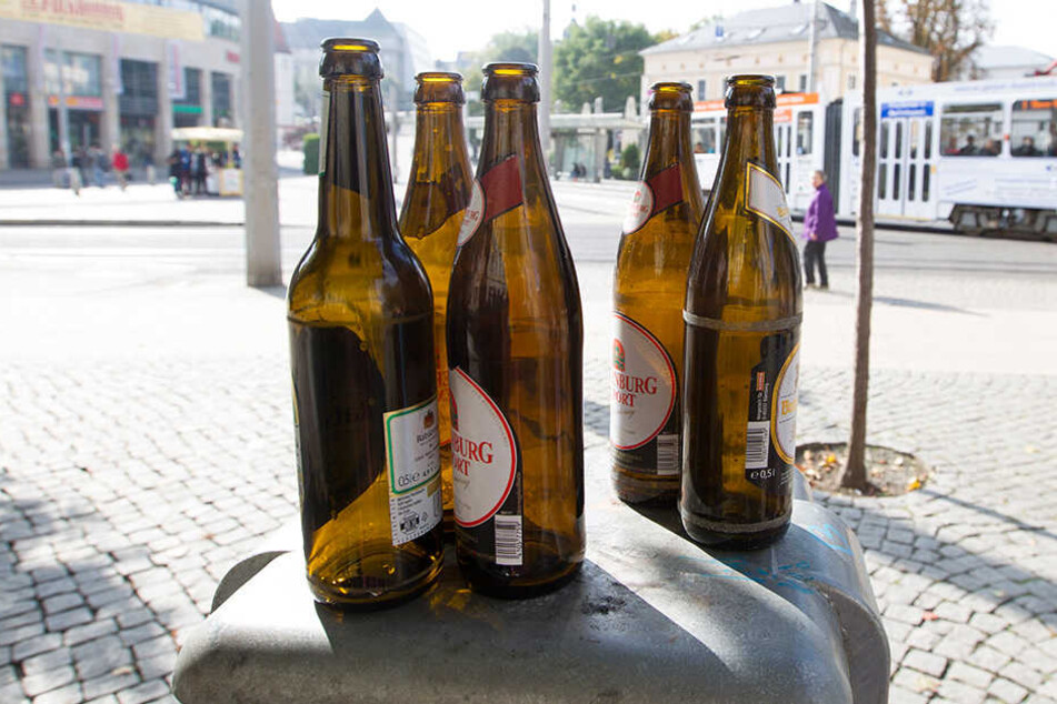 Ab Montag ist Alkohol in Plauen rund um Post- und Lutherplatz verboten.