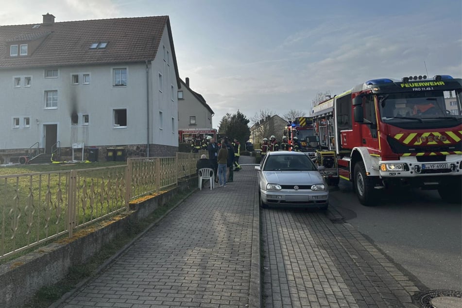 Kind bei Wohnungsbrand im Landkreis Leipzig verletzt